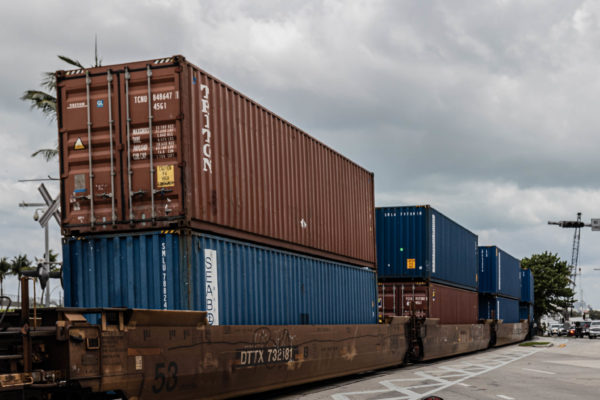 Container Freight scaled