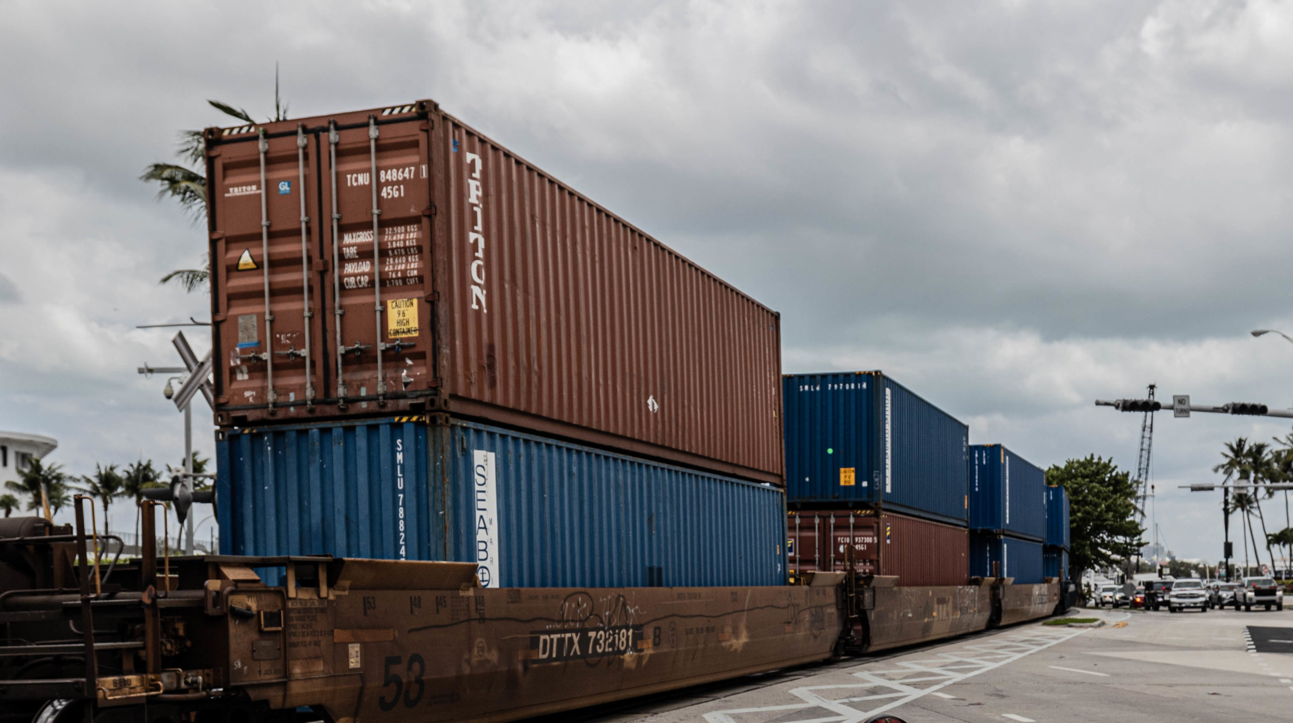 Container Freight scaled